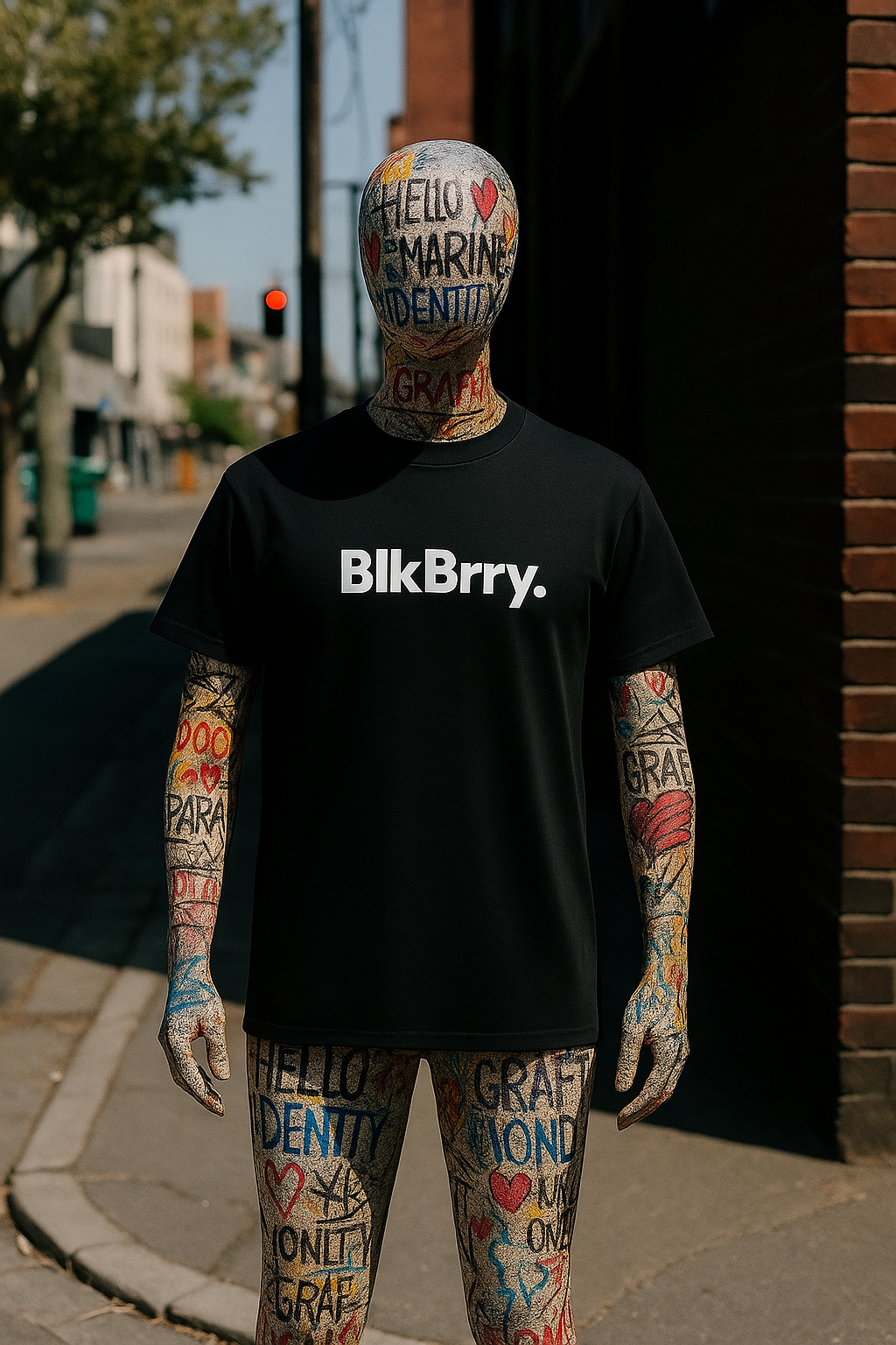The BlkBrry. Founder Tee Black