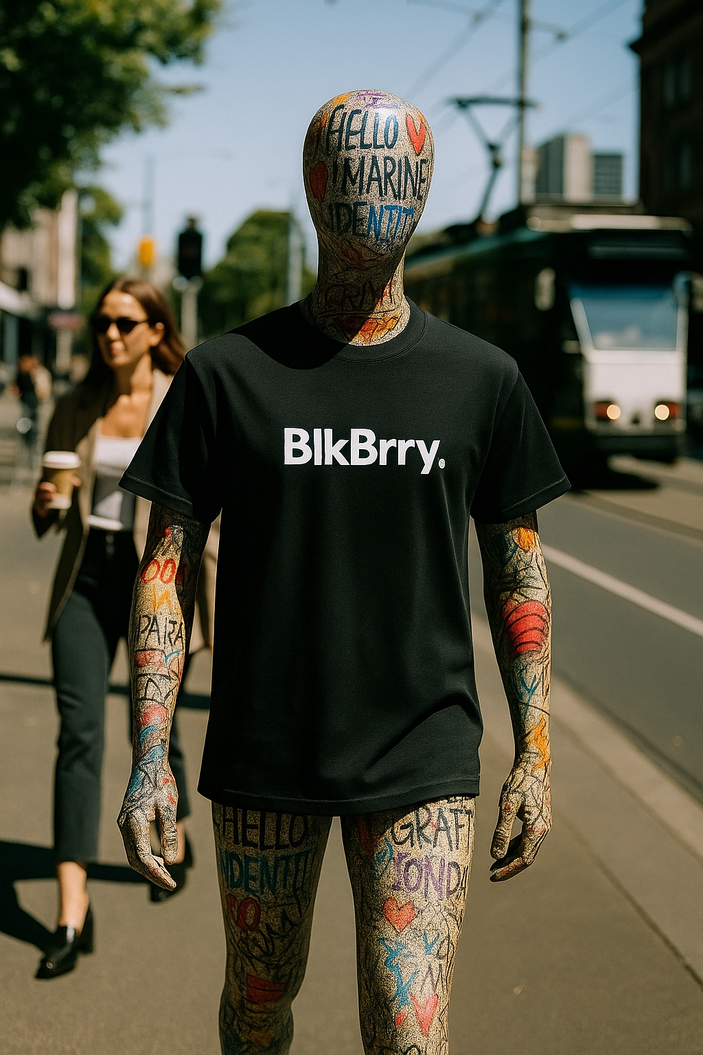 The BlkBrry. Founder Tee Black
